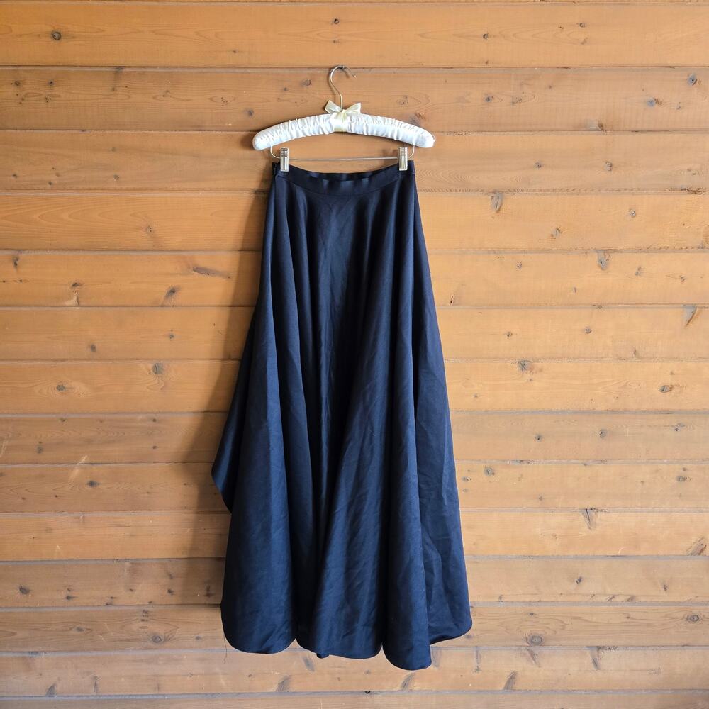 Jay Godfrey Gavin Overlay Skirt Maxi High Low Formal 0 Prom Wedding Homecoming - Picture 3 of 9